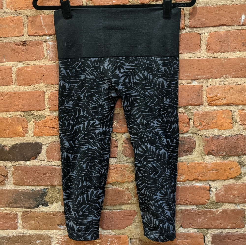 Soma High-waisted Slimming Leaf Pattern Leggings